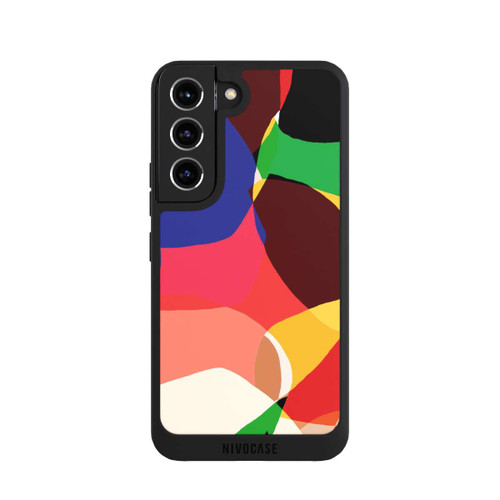 Samsung Galaxy S22 NIVOpure Colorful Retro Shapes Background