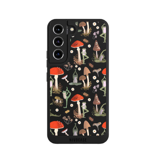 Samsung Galaxy S22 NIVOpure Yoga-Frösche mit Pilzen