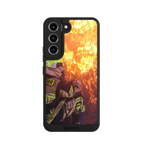 Samsung Galaxy S22 NIVOpure Firefighter Burning Heart