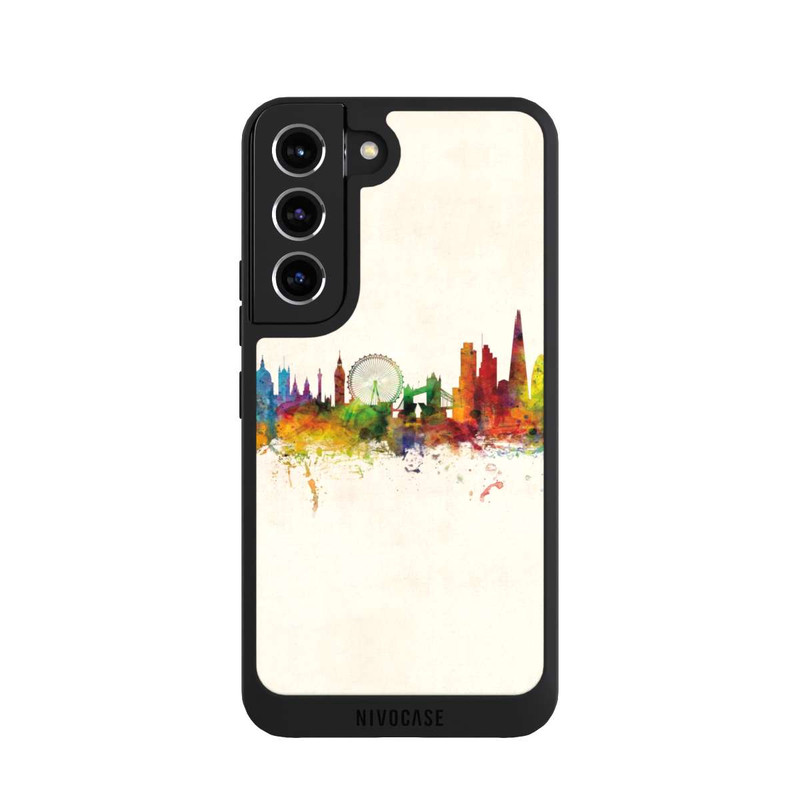 Galaxy S22 NIVOpure London Skyline Vintage Background