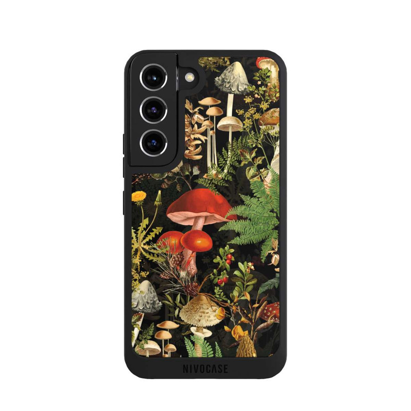 Galaxy S22 NIVOpure Différents champignons dans la forêt