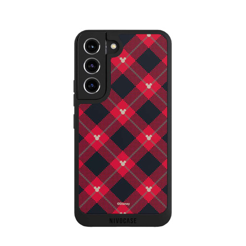 Samsung Galaxy S22 NIVOpure Mickey Christmas Pattern Red