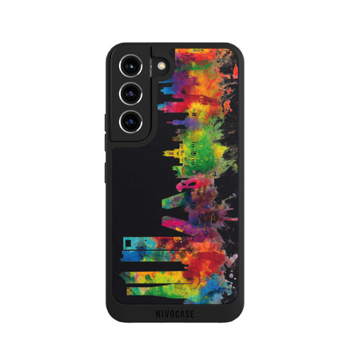 Samsung Galaxy S22 NIVOpure Madrid Spanien Skyline Schwarz