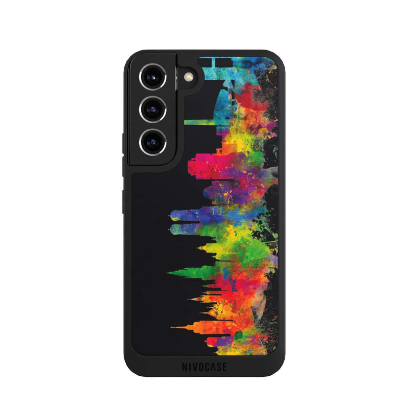 Galaxy S22 NIVOpure Munich Allemagne Ligne d'horizon Noir