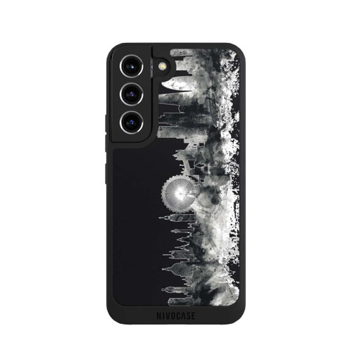 Samsung Galaxy S22 NIVOpure London Skyline BW Schwarz
