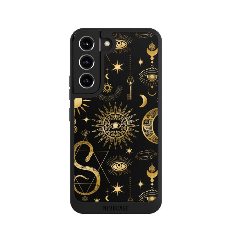 Galaxy S22 NIVOpure Soleil et Lune Célestes Steampunk