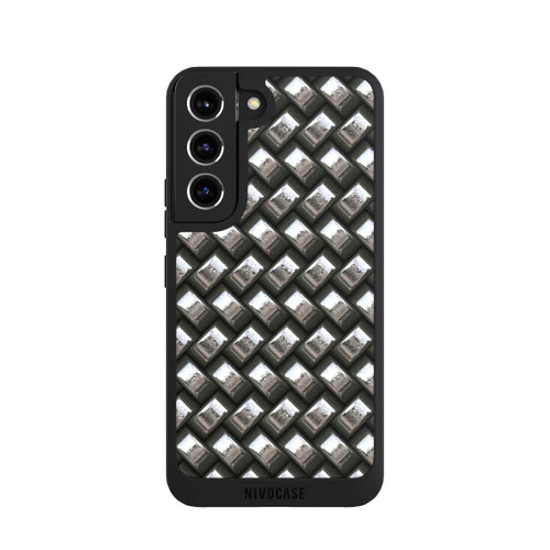 Samsung Galaxy S22 NIVOpure Glamour Silver Metal