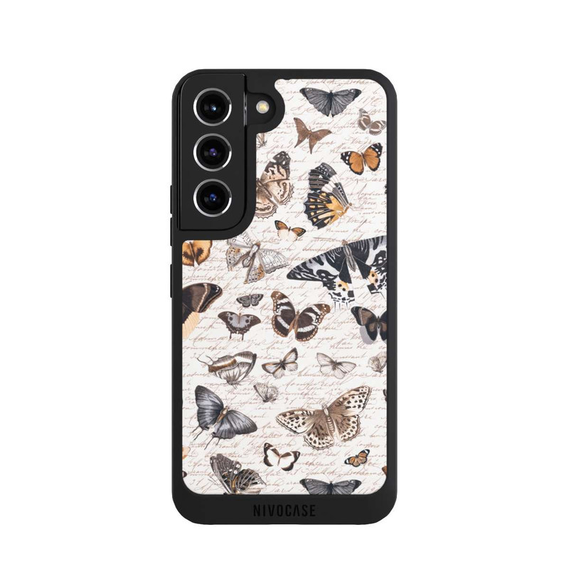 Galaxy S22 NIVOpure Motif papillon bohème