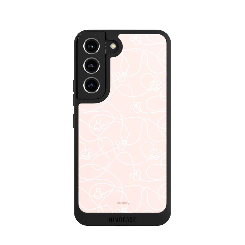 Galaxy S22 NIVOpure Motif Micky Line Art rose