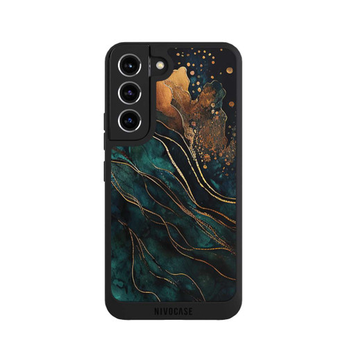 Samsung Galaxy S22 NIVOpure Gold und Grün