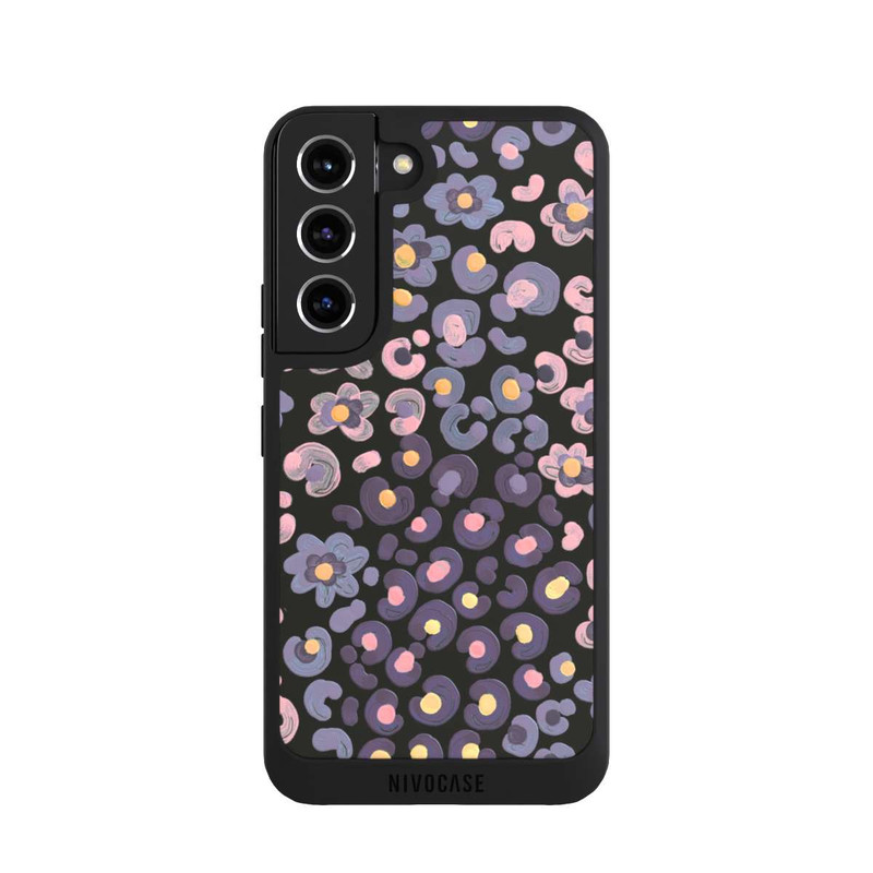 Galaxy S22 NIVOpure Peau d'animal avec fleurs
