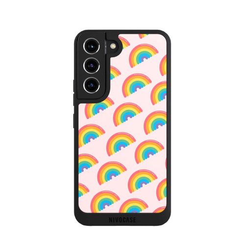Samsung Galaxy S22 NIVOpure Kawaii-Regenbögen