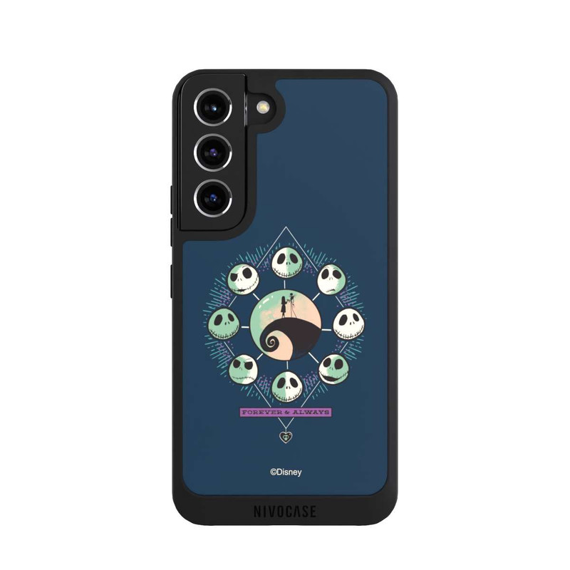 Galaxy S22 NIVOpure Nightmare Before Christmas Jack and Sally Circle