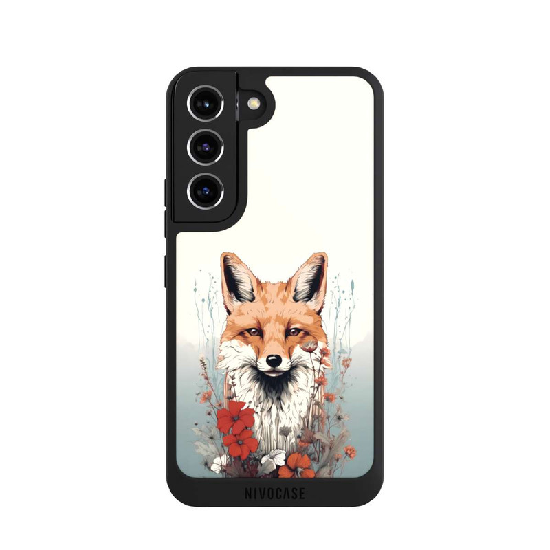 Galaxy S22 NIVOpure  Fox with Flowers