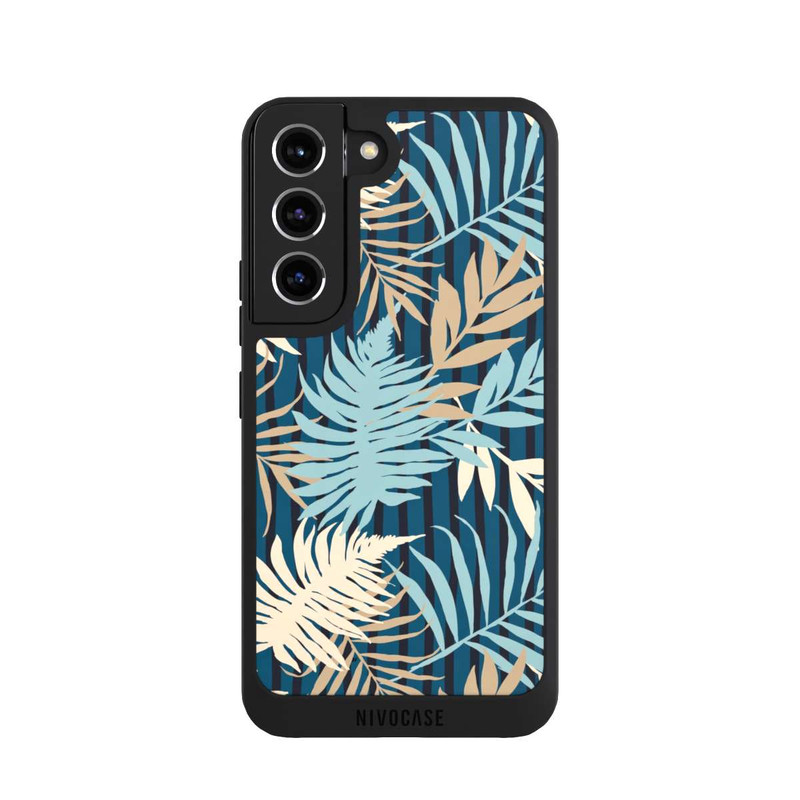 Galaxy S22 NIVOpure Palm Garden Beige Pattern