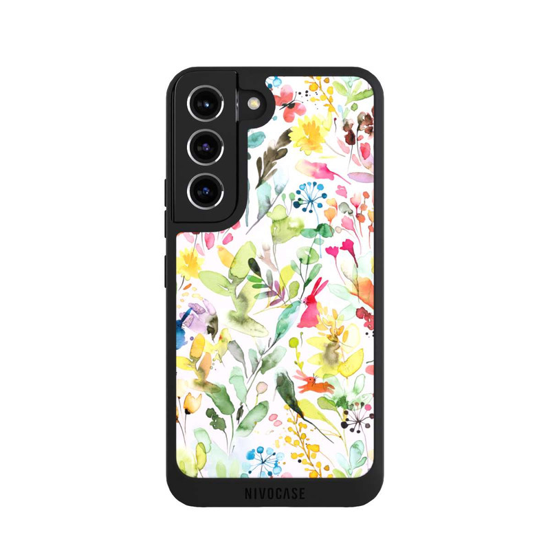 Galaxy S22 NIVOpure Wild Flowers Meadow Pink