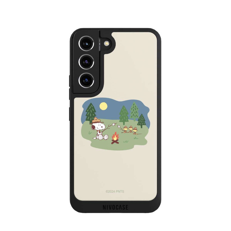 Galaxy S22 NIVOpure Snoopy Lagerfeuer
