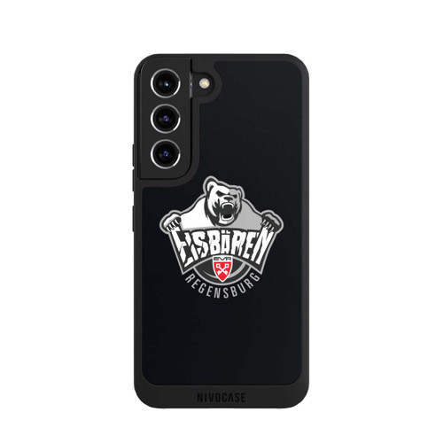 Samsung Galaxy S22 NIVOpure Eisbären Logo Schwarz 