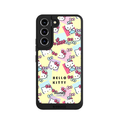 Samsung Galaxy S22 NIVOpure Hello Kitty Pastellmuster