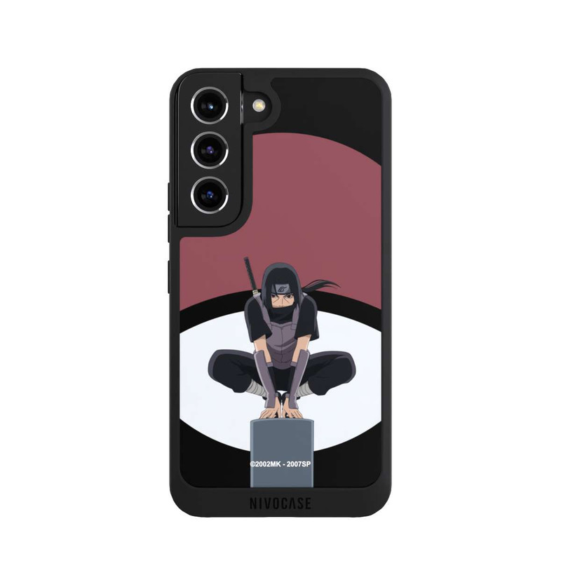 Galaxy S22 NIVOpure Symbole Itachi Uchiha noir