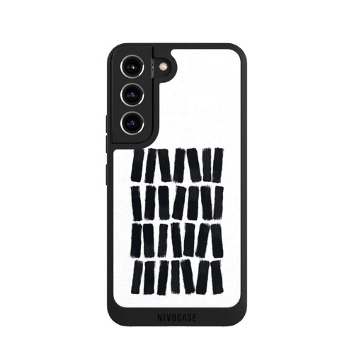 Samsung Galaxy S22 NIVOpure Schwarze Pinselstriche