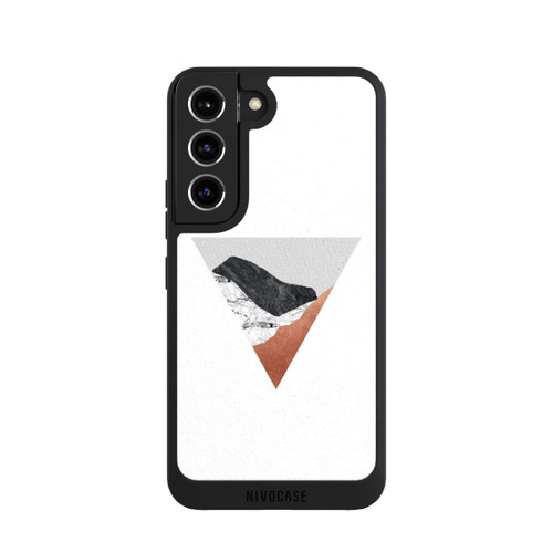 Samsung Galaxy S22 NIVOpure Kupfer Geometrisch