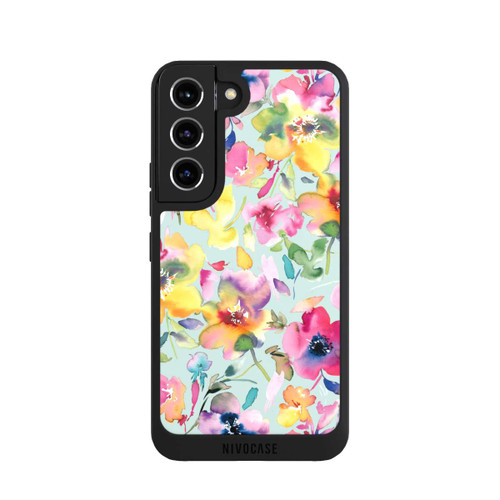 Samsung Galaxy S22 NIVOpure Künstlerischer Sommer Psychedelic Floral