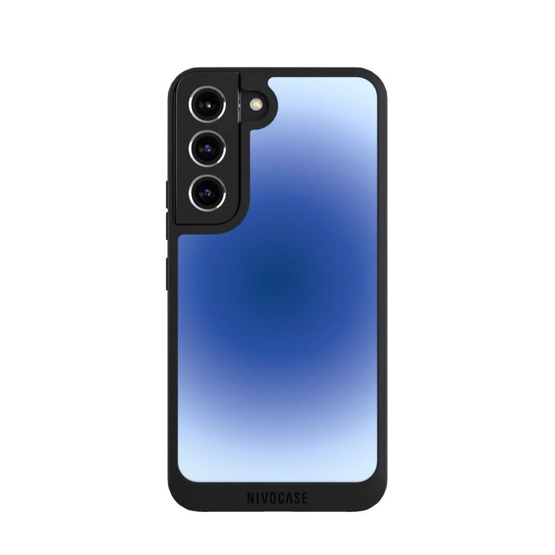 Galaxy S22 NIVOpure Aura bleu cercle