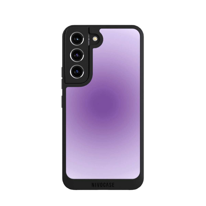Galaxy S22 NIVOpure Cercle Aura Lila
