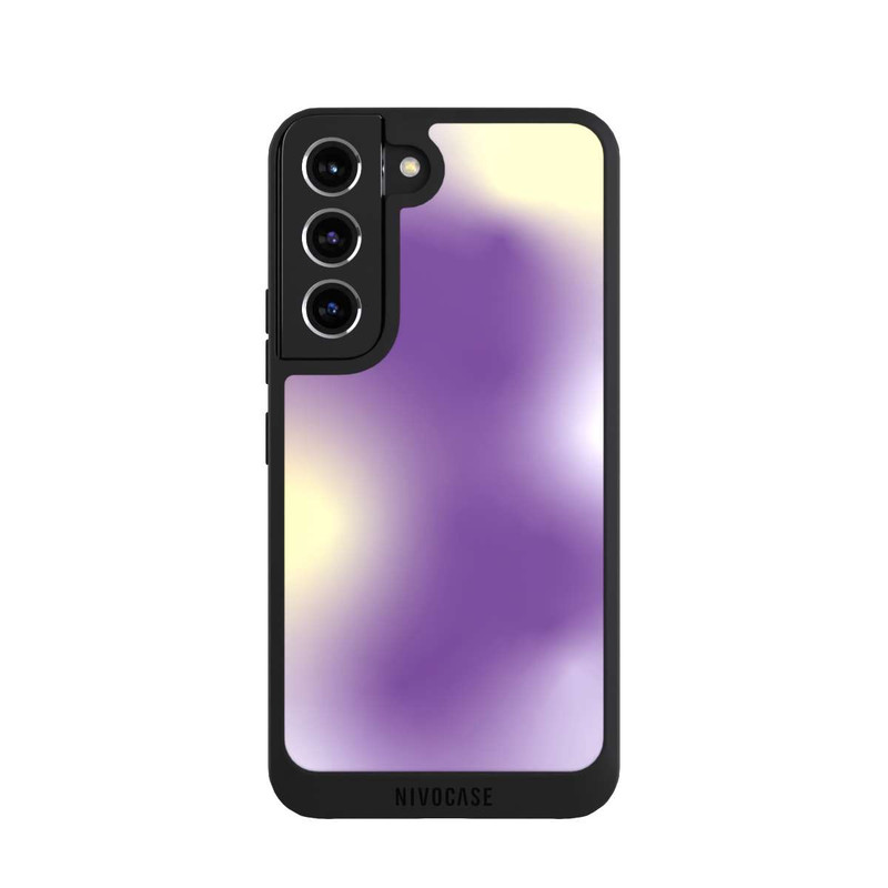 Galaxy S22 NIVOpure Aura Violet Jaune
