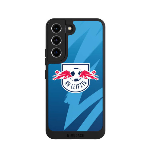 Samsung Galaxy S22 NIVOpure RB Leipzig Pattern Blau