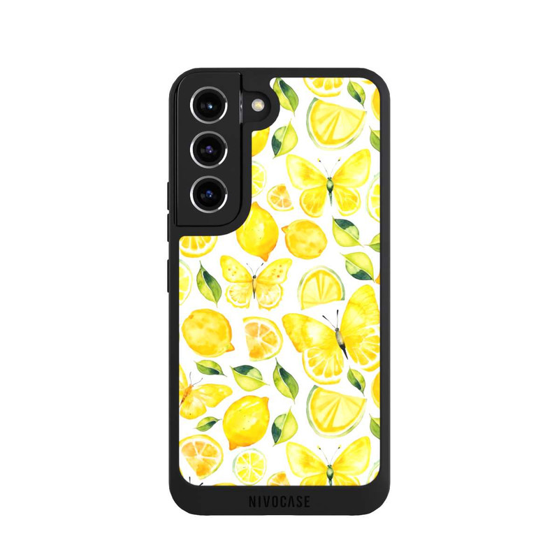Galaxy S22 NIVOpure Citron et papillon