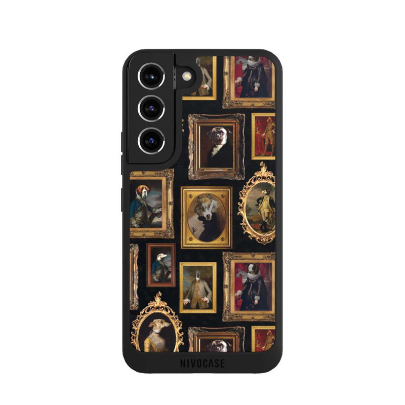 Galaxy S22 NIVOpure Dog Ancient Frame Pattern with AI