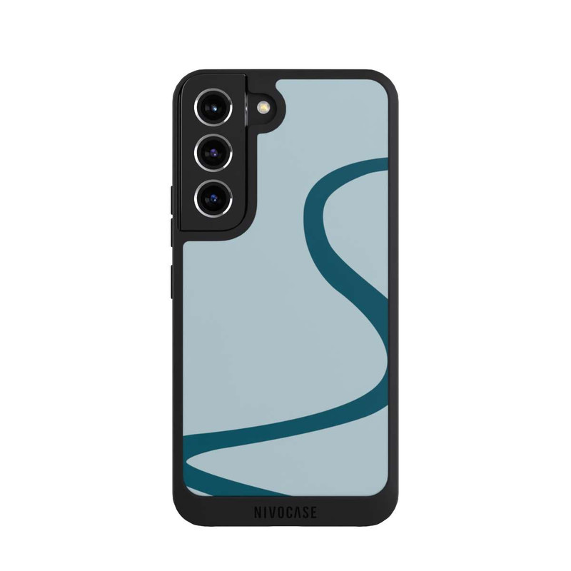 Galaxy S22 NIVOpure Trendy Blue Line
