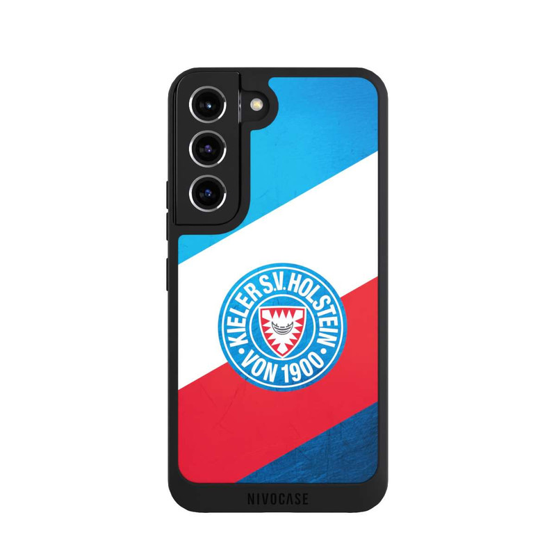 Galaxy S22 NIVOpure Holstein Kiel Logo Streifen Scratch