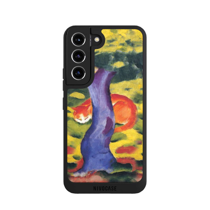 Galaxy S22 NIVOpure Katze hinter Einem Baum von Franz Marc