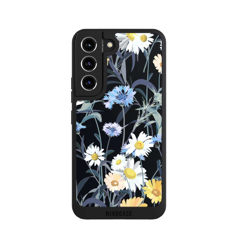 Galaxy S22 NIVOpure Wildflower Black