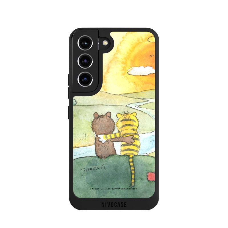 Galaxy S22 NIVOpure Bär und Tiger Sonnenuntergang