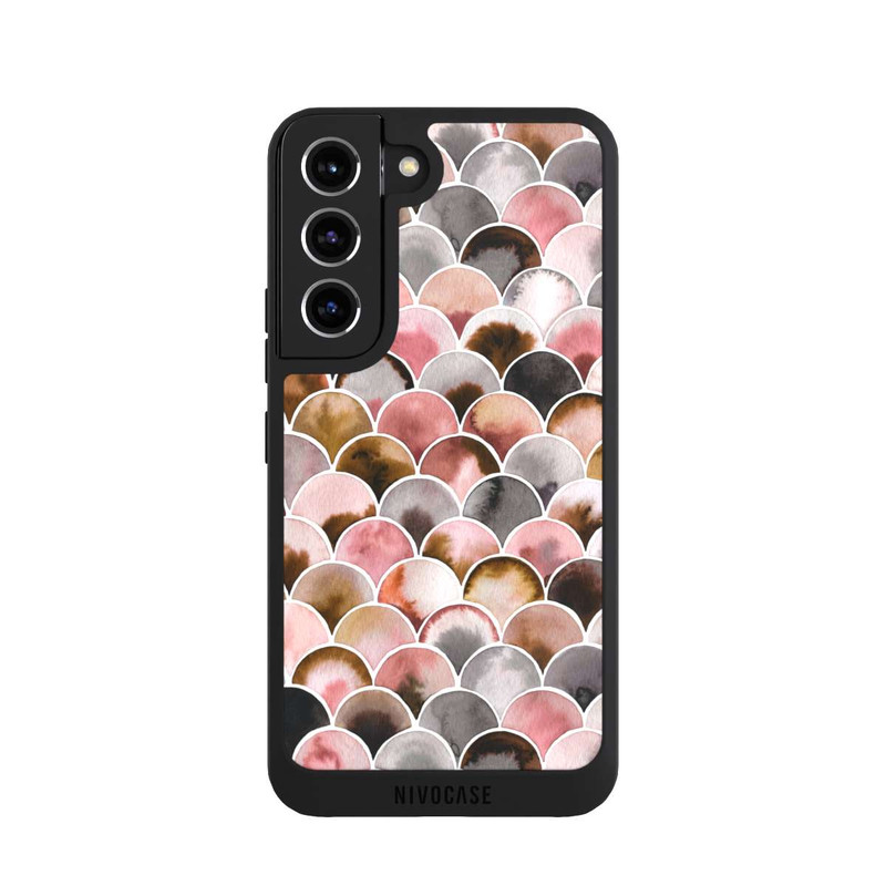 Galaxy S22 NIVOpure Japandi Scales Pink Brown