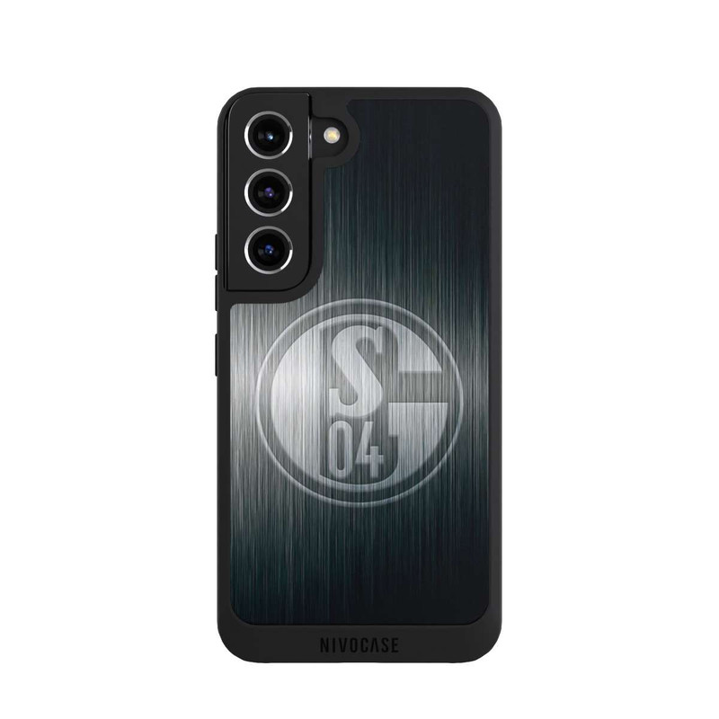 Galaxy S22 NIVOpure Schalke 04 Metall Look