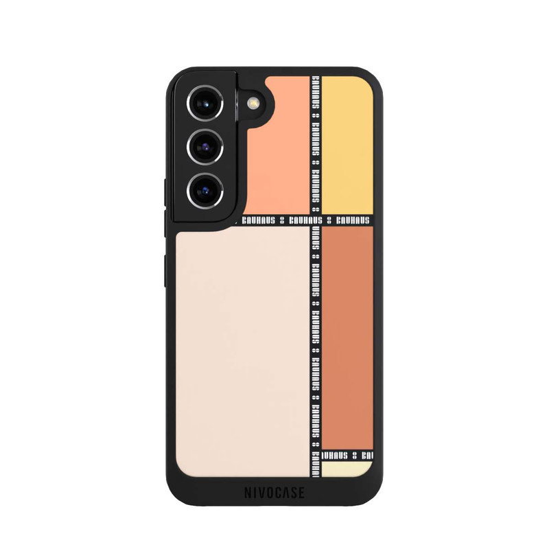 Galaxy S22 NIVOpure Bauhaus Squares-Pastel