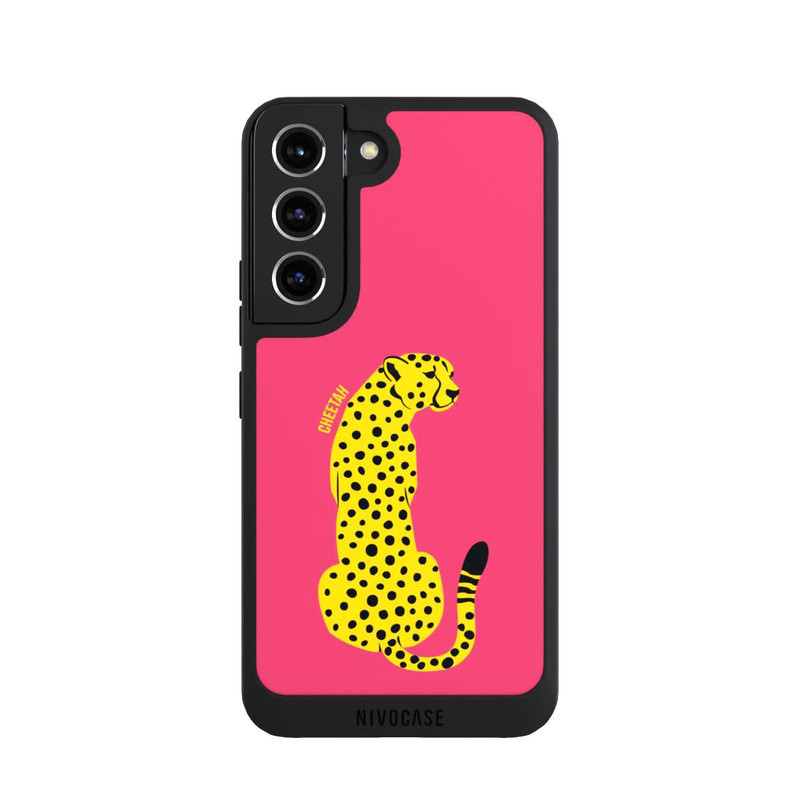 Galaxy S22 NIVOpure Colourful Yellow Cat