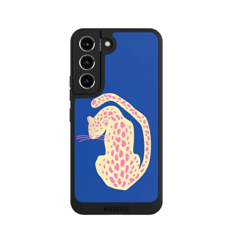 Galaxy S22 NIVOpure Blue Pink Cat