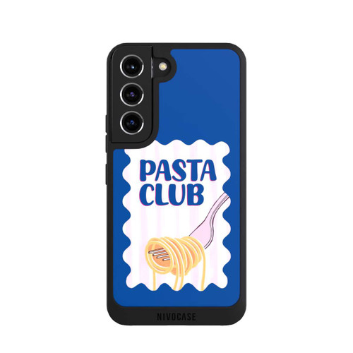 Samsung Galaxy S22 NIVOpure Pasta Club in Blue and Pink