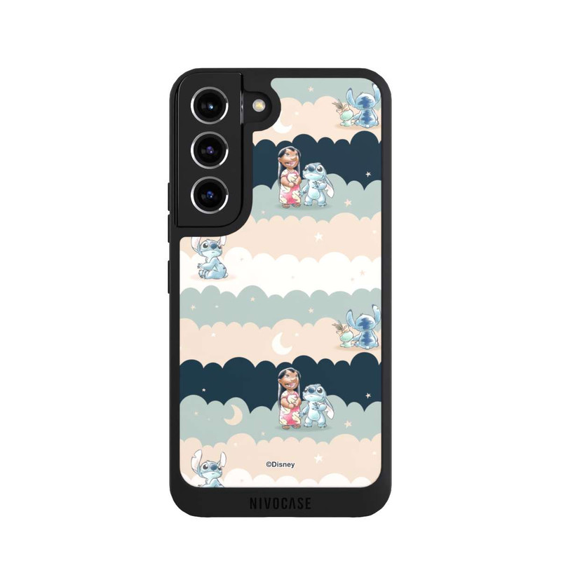 Galaxy S22 NIVOpure Stitch Pastel Stars Pattern