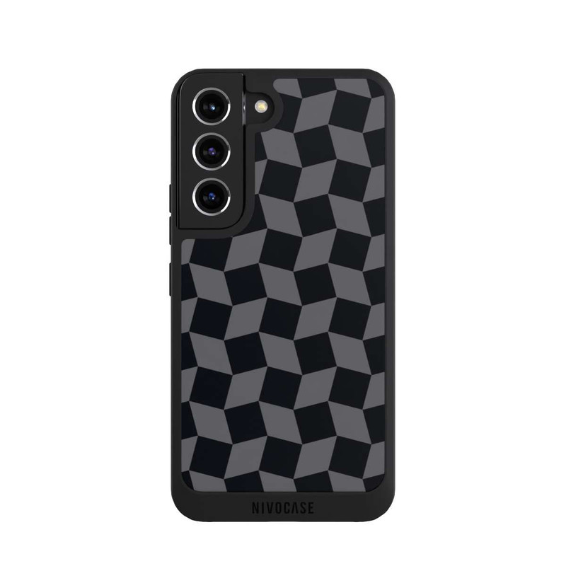 Galaxy S22 NIVOpure 3D Würfel-Muster Effektt