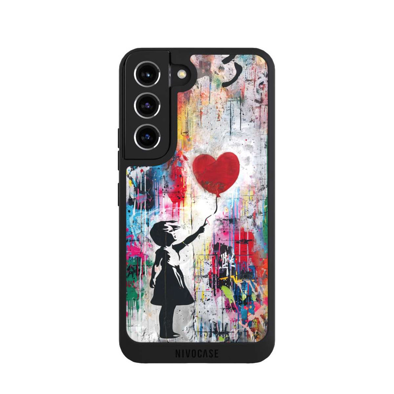 Galaxy S22 NIVOpure Balloon Girl Colorful