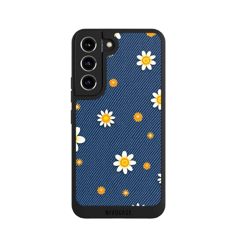 Galaxy S22 NIVOpure Jeans Flowers with AI