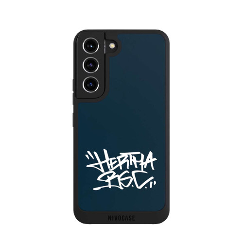 Samsung Galaxy S22 NIVOpure Hertha BSC Graffiti Blau