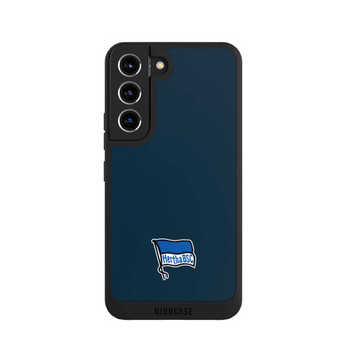 Samsung Galaxy S22 NIVOpure Hertha BSC Logo Dunkelblau